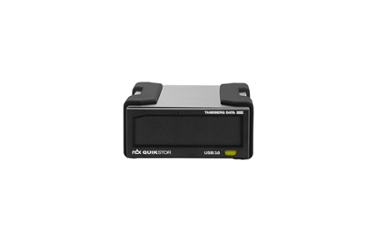 Attēls no Overland-Tandberg RDX QuikStor external drive, black, USB3+ interface