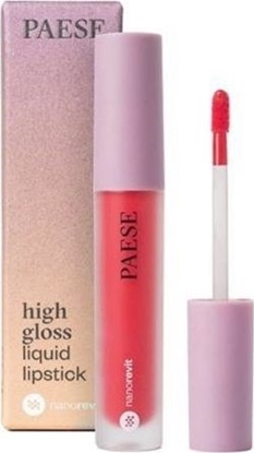 Attēls no Paese PAESE_Nanorevit High Gloss Liquid Lipstick pomadka w płynie do ust 53 Spicy Red 4.5ml