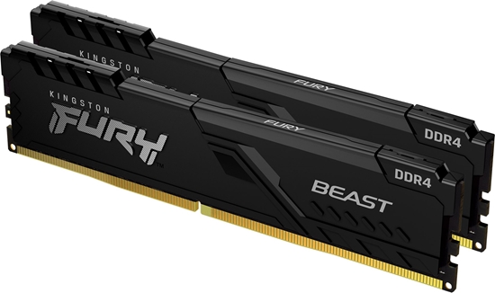 Изображение Pamięć Kingston Fury Beast, DDR4, 32 GB, 3200MHz, CL16 (KF432C16BB1K2/32)