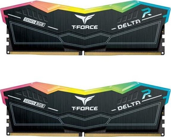 Изображение Pamięć TeamGroup T-Force Delta RGB, DDR5, 32 GB, 6200MHz, CL38 (FF3D532G6200HC38ADC01)