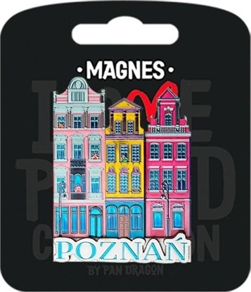 Picture of Pan Dragon Magnes Poznań kamienice - i love poland C