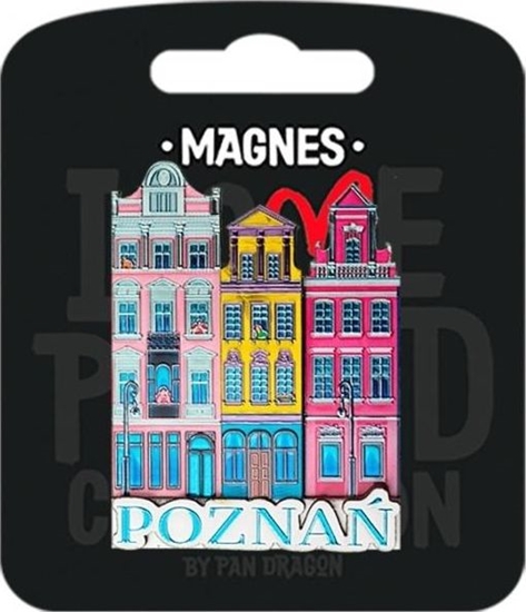 Picture of Pan Dragon Magnes Poznań kamienice - i love poland C