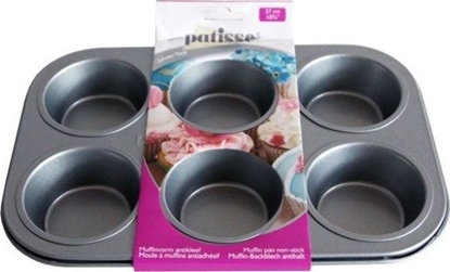 Изображение Patisse Forma do muffin 6 szt. 27 cm Silver Top uniwersalny