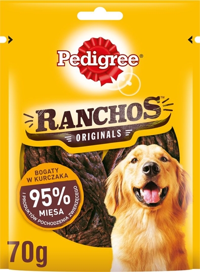 Picture of Pedigree PEDIGREE Ranchos Originals 70g - przysmak dla psów z kurczakiem