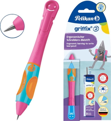 Attēls no Pelikan Ołówek Griffix Lovely Pink blister