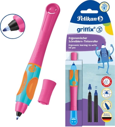 Picture of Pelikan Pióro kulkowe Griffix Lovely Pink blister