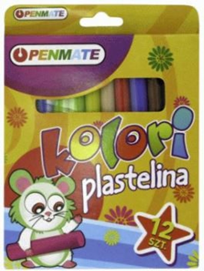 Изображение Penmate Plastelina 12 kolorów