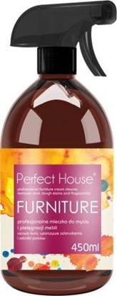 Attēls no Perfect House PERFECT HOUSE_Furniture profesjonalne mleczko do mycia i pielęgnacji mebli Pink Pepper Oakmoss 450ml