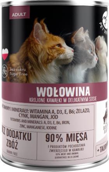 Изображение Pet Republic KOT puszka WOŁOWINA sos /6 400g