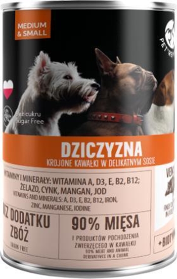 Picture of Pet Republic PIES puszka DZICZYZNA sos /6 400g