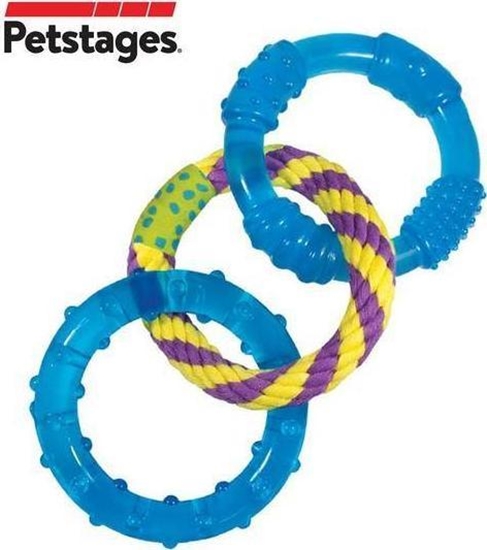 Picture of Petstages PETSTAGES ZAB. PIES ORKA MINI 3 RINGA 17cm x 4,5cm PS239