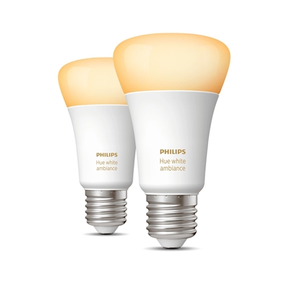 Attēls no Philips Hue White ambience 2-pack E27