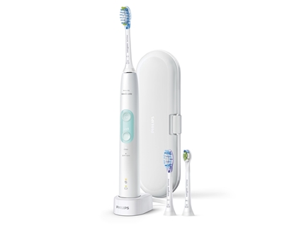 Picture of Philips HX6483/52 electric toothbrush Adult Sonic toothbrush Blue, White