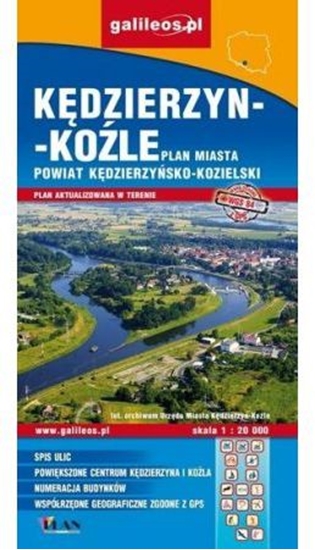 Picture of Plan miasta - Kędzierzyn-Koźle (powiat) 1:20 000