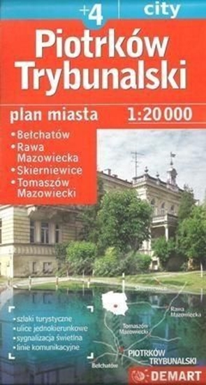 Picture of Plan miasta Piotrków Tryb./Skierniewice +4 1:20000