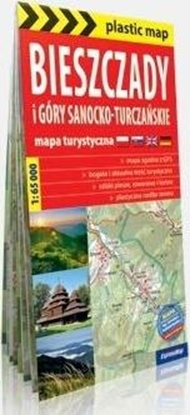 Picture of Plastic map Bieszczady i Góry Sanocko-Turczańskie