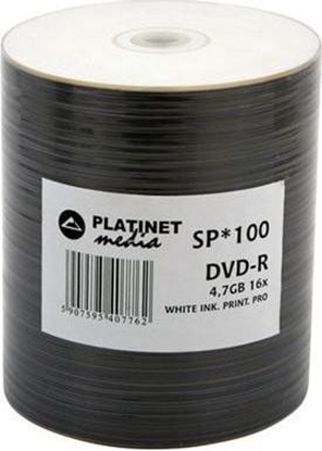 Attēls no Platinet DVD-R 4.7 GB 16x 100 sztuk (41012)