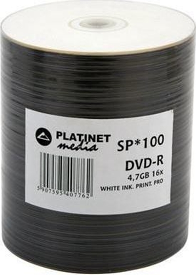 Изображение Platinet DVD-R 4.7 GB 16x 100 sztuk (41012)