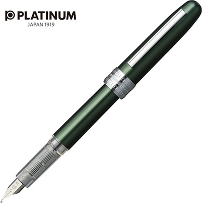 Attēls no Platinum Pióro wieczne Platinum Plaisir Green, F, zielone