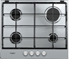 Picture of Whirlpool TGML 650 IX hob Stainless steel Built-in 58 cm Gas 4 zone(s)