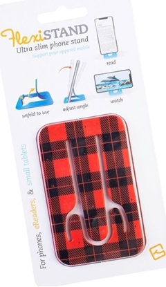 Изображение Podstawka Thinking Gifts FlexiStand podstawka pod telefon - Red Tartan