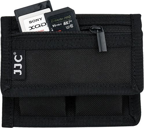 Изображение Pokrowiec JJC Futerał Etui Case 2x Akumulator Bateria DSLR AAA AA