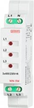 Picture of Pollin Lampka modułowa LED 3-fazowy 3x400V AC TH35 (WN-3W)