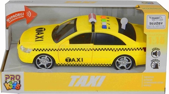 Изображение Pro Kids Pojazd z dźwiękami - Taxi