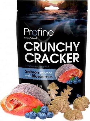 Picture of PROFINE PROFINE CRUNCHY CRACKER Łosoś z jagodami 150g