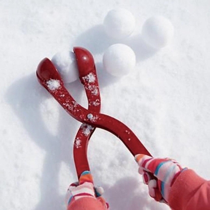 Attēls no Prosperplast Śnieżkomat ballmaker snowball do robienia kulek śnieżnych pojedynczy czerwony