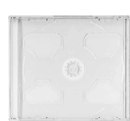 Изображение PUDEŁKO JEWEL CASE 2 CD CLEAR 44845