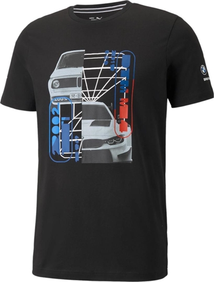 Изображение Puma Puma BMW Motorsport Graphic Tee 531194-01 Czarne XS