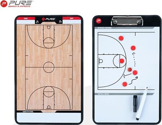 Picture of Pure2Improve Teczka taktyczna koszykówka P2I COACHBOARD BASKETBALL