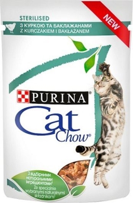 Attēls no Purina Purina Cat Chow Sterilised Kurczak saszetka 85g