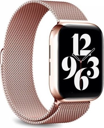 Attēls no Puro Pasek ze stali nierdzewnej Puro Milanese Magnetic Band Apple Watch 38/40 mm (różowe złoto)