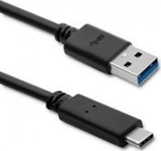 Picture of Kabel USB Qoltec USB-A - USB-C 1.8 m Czarny (50363)