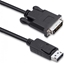 Attēls no Kabel Qoltec DisplayPort - DVI-D 1.8m czarny (50364)