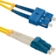 Изображение Qoltec Optic Patchcord SC/UPC - LC/UPC SM 9/125 G652D 2m (54032)