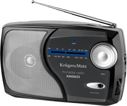 Attēls no Kruger&Matz KM822 AM/FM Protable radio 220V / 3x D battery