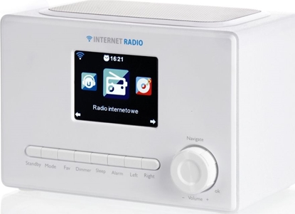 Изображение Radioodtwarzacz Art RADIO INTERNETOWE WIFI1002 3.2" color LCD białe ART