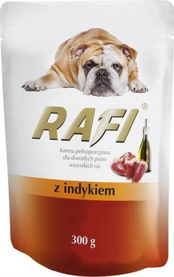 Изображение Rafi Karma mokra Rafi z indykiem saszetka 300g