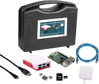 Attēls no Raspberry Pi 4 Model B 4GB RAM Starter Kit (SI-RPI4B-STARTER)