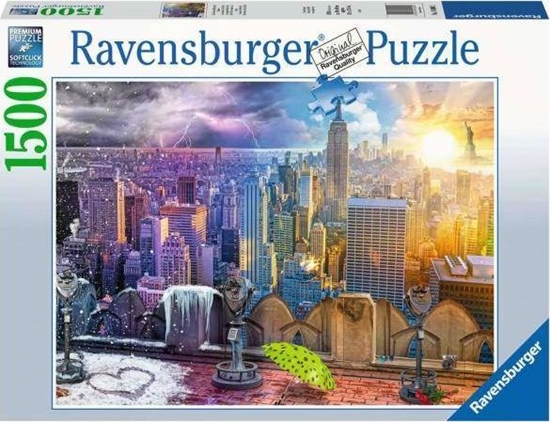 Picture of Ravensburger Puzzle 1500 el. Sezony w Nowym Jorku