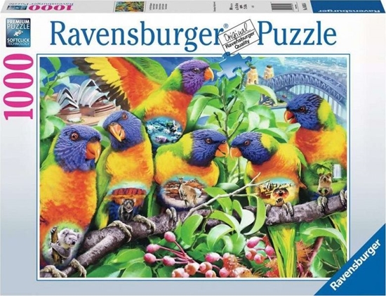 Picture of Ravensburger Puzzle 2D 1000 elementów Kraina Lorikeet
