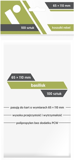 Picture of Rebel Koszulki Basilisk 65x110 (100sztuk)