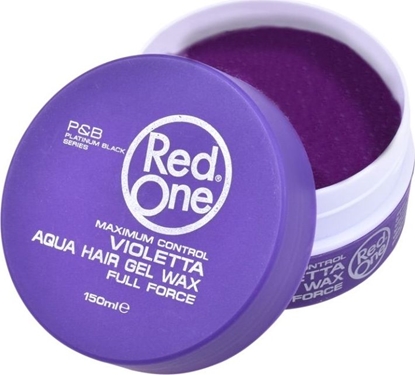 Attēls no Red One RED ONE_Aqua Hair Gel Wax Full Force wosk do włosów Violetta 150ml