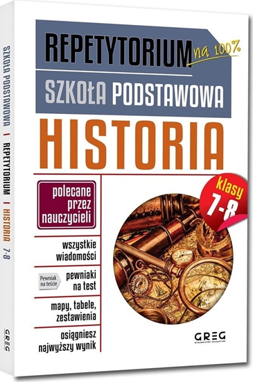 Изображение Repetytorium SP Historia kl.7-8 GREG