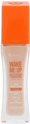 Изображение Rimmel  Wake Me Up Foundation SPF15 010 Light Porcelain 30ml