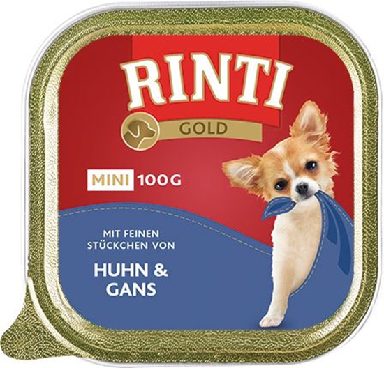 Изображение Rinti Rinti Gold Mini Kurczak i gęś - 100g