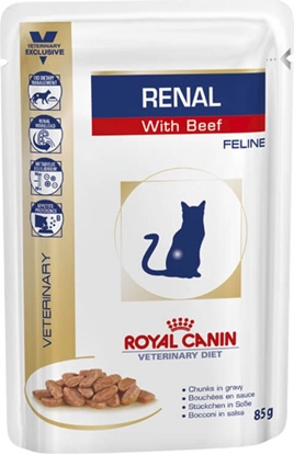 Attēls no Royal Canin CAT DIET RENAL 85G BEEF/WOŁOWINA